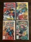 4 Issues of Captain America Comics #414-#417 In Series Black Panther, Shang-Chi and Ka-Zar!