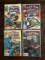 4 Issues of Captain America Comics #418-#421 In Series Silver Sable, Nomad, D-Man and Nick Fury!