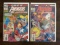2 Issues What If Comic #55 & #56 Marvel Comics Operation Galactic Storm