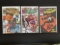 3 Issues Web of Spiderman Comic #37 #64 & #105 Marvel Comics