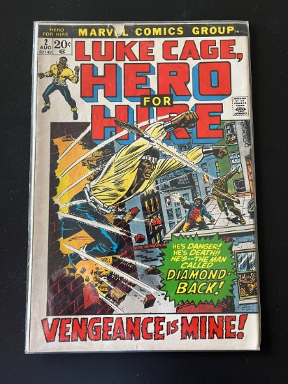 Power Man and Iron Fist Comic #2 Marvel Comics 1972 Bronze Age KEY