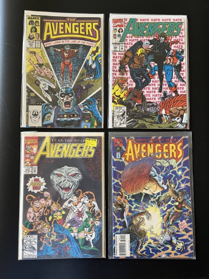 4 Issues Avengers #287 #342 #352 & #385 Marvel Comics Copper & Modern Issues