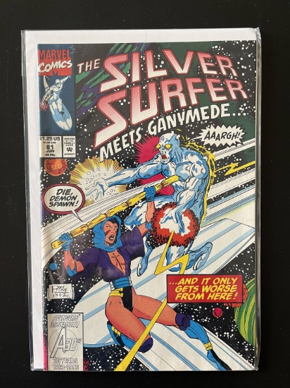 Silver Surfer Comic #81 Marvel Comics KEY 1st Cameo Appearance of Tyrant