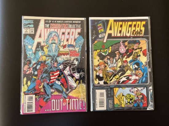 2 First Issues Avengers The Terminatrix Objective #1 & Avengers Log #1 Marvel Comics