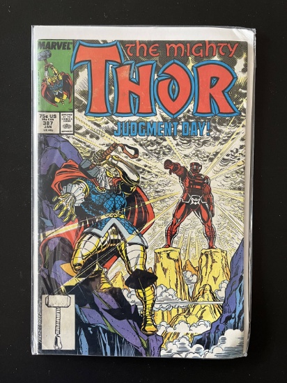 The Mighty Thor Comic #387 Marvel Comics KEY 1st Cameo Appearance of Exitor the Executioner