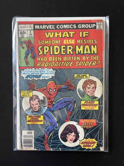 What If Comic #7 Marvel Comics 1978 Bronze Age KEY 1st Appearance of Captain Spider 1st Appearance o