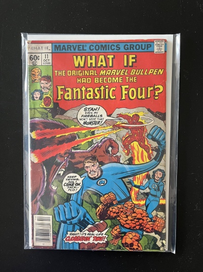 What If Comic #11 Marvel Comics 1978 Bronze Age KEY What if the Original Bullpen had become the Fant