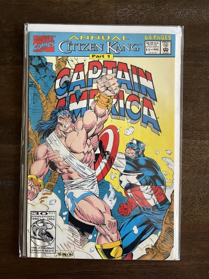 Captain America Annual #11 Comic Marvel KEY Introduction of Chronopolis