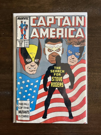 Captain America Comic #336 Marvel KEY  Steve Rogers Becomes The Captain