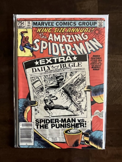 Amazing Spider-Man Annual Comic #15 Marvel 1981 Bronze Age Key Classic Story Spider-man vs The Punis