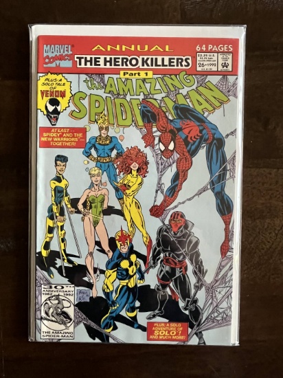 Amazing Spider-Man Annual Comic #26 Marvel KEY ORIGIN OF VENOM!