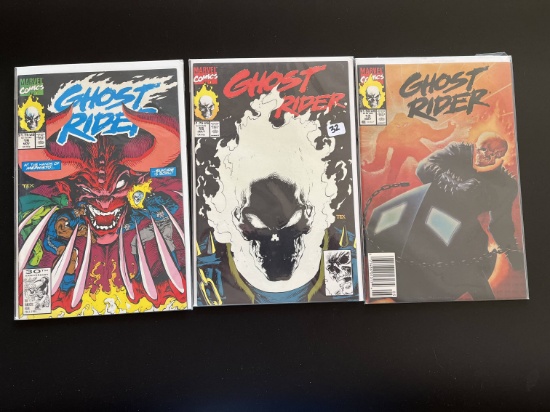 3 Issues Ghost Rider Comics #13 #15 & #19 Marvel Comics Guest Starring Mephisto