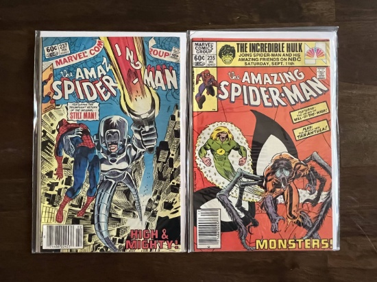 2 Issues Amazing Spider-Man Comic #235 & #237 Marvel Comics Bronze Age Comics