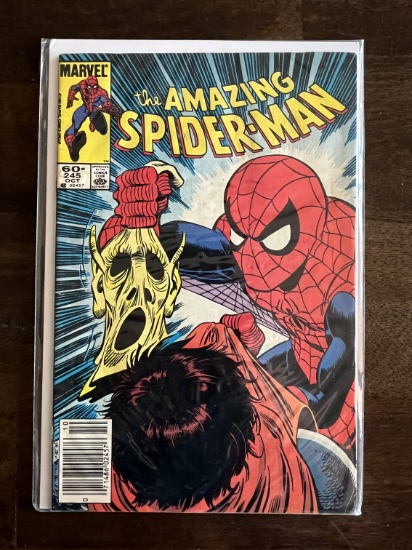 Amazing Spider-Man Comic #245 Marvel Comics 1983 Bronze Age KEY 1st Appearance and Death of the 2nd