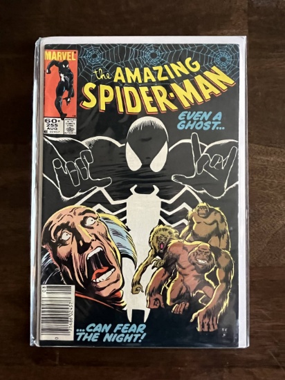 Amazing Spider-Man Comic #255 Marvel Comics 1984 Bronze Age KEY 1st Appearance of Black Fox