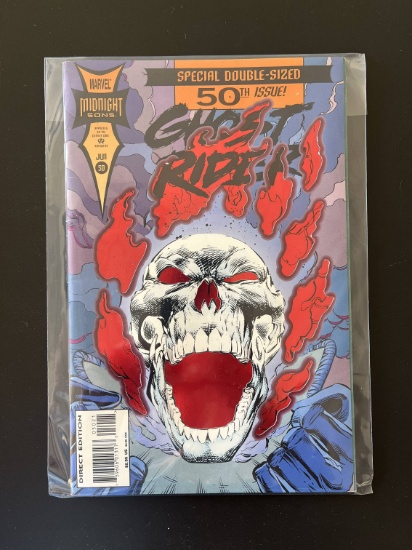 Ghost Rider Comic #50 Marvel Comics KEY Special Double Sized 50th Issue