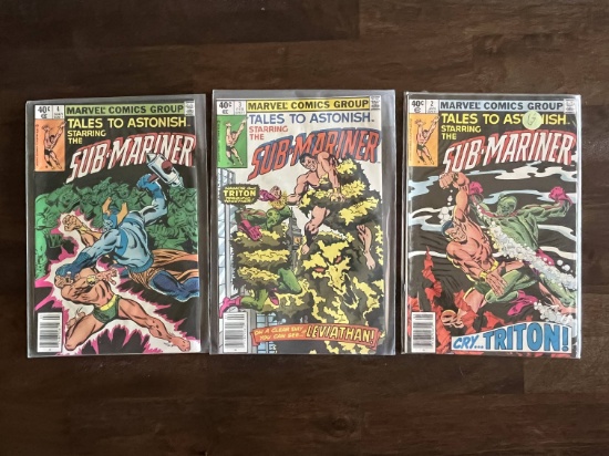 3 Issues Tales to Astonish Comic #2 #3 & #4 Marvel Comics Bronze Age Comics