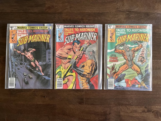 3 Issues Tales to Astonish Comic #5 #6 & #7 Marvel Comics Bronze Age Comics
