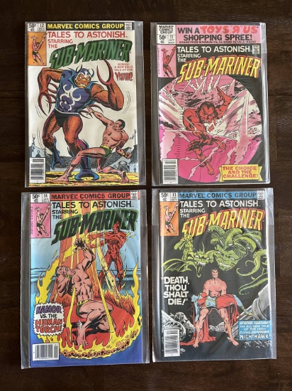 4 Issues Tales to Astonish Comic #11 #12 #13 & #14 Marvel Comics Bronze Age Comics