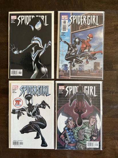 4 Issues Spider-Girl Comic #74 #75 #76 & #77 Marvel Comics