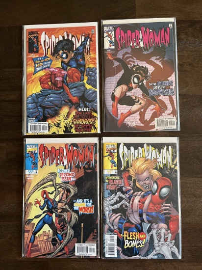 4 Issues Spider Woman Comic #2 #3 #4 & #5 Marvel Comics