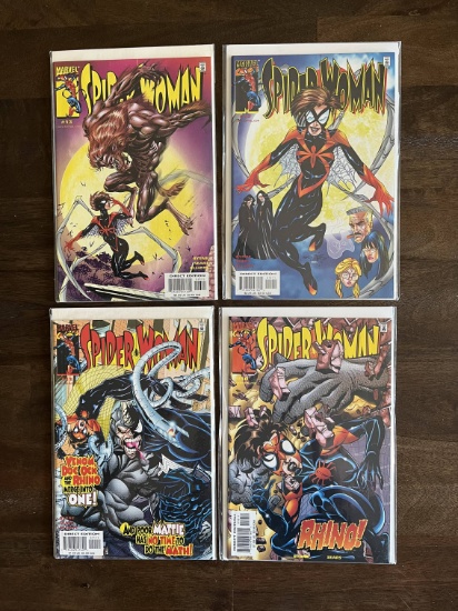 4 Issues Spider Woman Comic #10 #11 #12 & #13 Marvel Comics