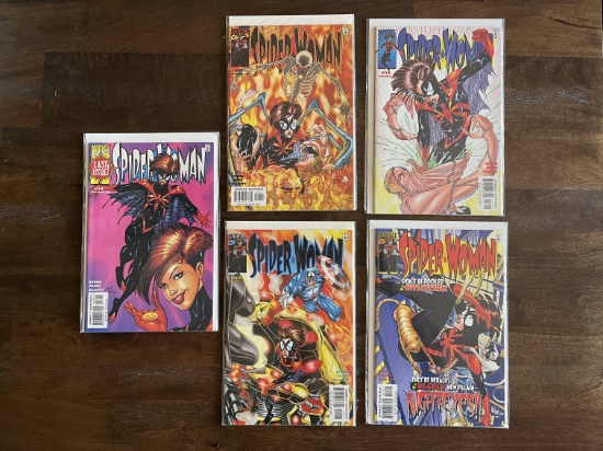 5 Issues Spider Woman Comic #14 #15 #16 #17 & #18 Marvel Comics