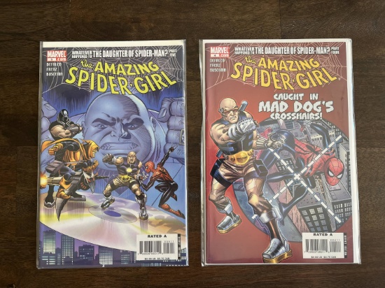 2 Issues The Amazing Spider-Girl Comic #4 & #5 Marvel Comics