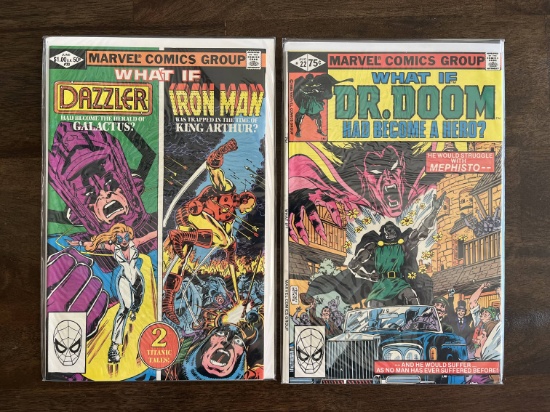 2 Issues What If Comic #22 & #33 Marvel Comics Bronze Age Comics