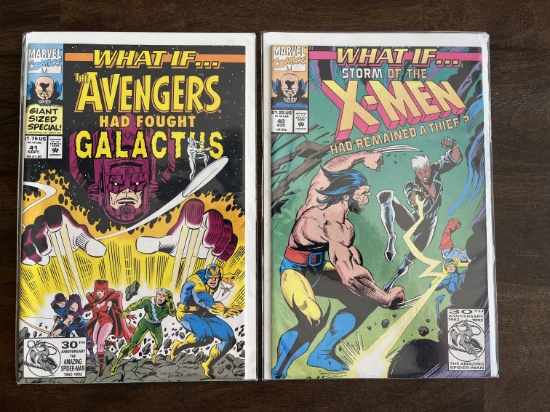 2 Issues What If Comic #40 & #41 Marvel Comics Bronze Age Comics