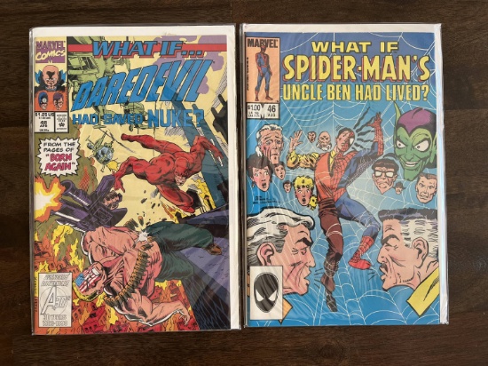 2 Issues What If Comic #46 & #48 Marvel Comics Bronze Age Comics