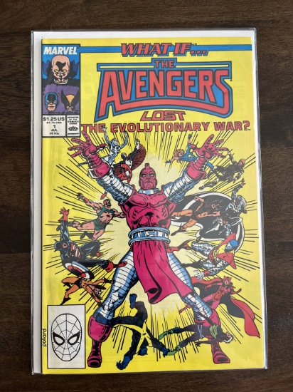 What If Comic #1 Marvel Comics KEY 1st Issue What if the Avengers Lost the Evolutionary War?