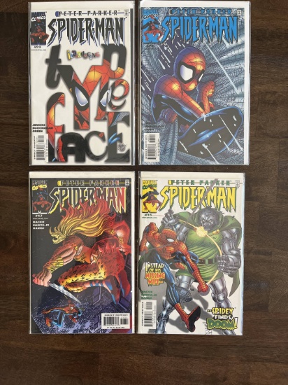 4 Issues Peter Parker Spiderman Comic #15 #17 #20 & #23 Marvel Comics