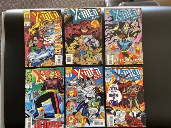 6 Issues X Men 2099 Comics #11-#16 Marvel Comics The Driver Metalhead Broken Haiku