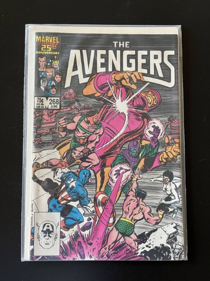 Avengers Comic #268 Marvel Comics 1986 Copper Age KEY The Kang Dynasty