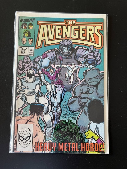 Avengers Comic #289 Marvel Comics 1988 Copper Age KEY 1st Appearance of Kubik