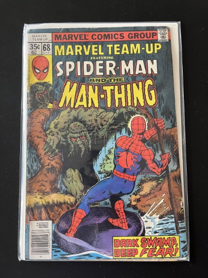 Marvel Team Up Comic #68 Marvel Comics 1978 Bronze Age KEY 1st Appearance of D'Spayre an Ancient Dem