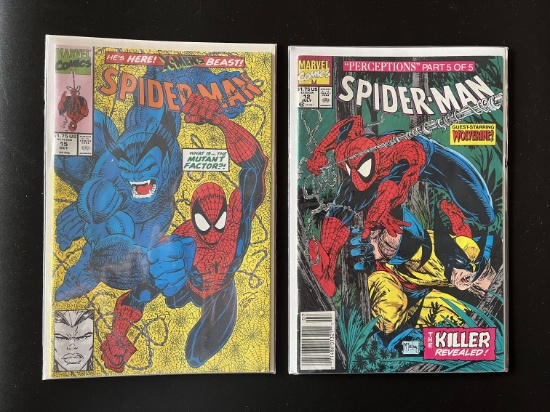 2 Issues Spiderman Comic #12 & #15 Marvel Comics