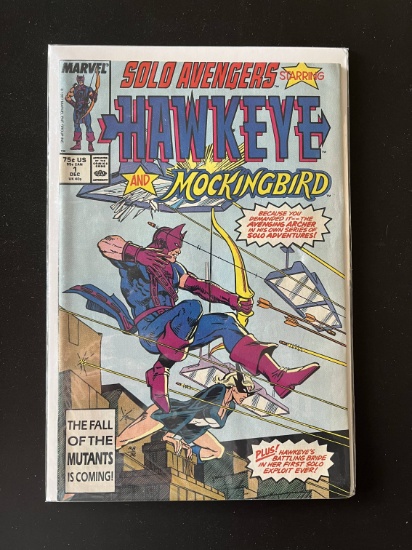 Solo Avengers Comic #1 Marvel Comics Copper Age KEY 1st Appearance of Buck Chisholm Interior Artwork