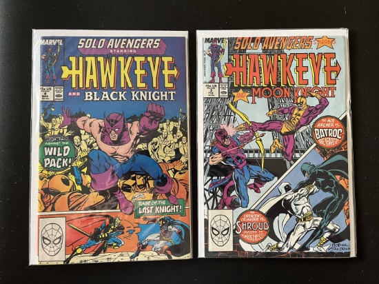 2 Issues Solo Avengers Comic #3 & #4 Marvel Comics Copper Age Series