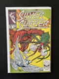 Silver Surfer Comic #8 Marvel Comics 1988 Copper Age KEY 1st Appearance of Pap-Tonn a Kree Scientist