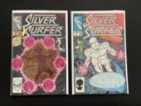 2 Issues Silver Surfer Comic #7 & #9 Marvel Comics Copper Age Comics