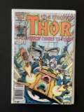 The Mighty Thor Comic #371 Marvel Comics KEY 1st Appearance of Justice Peace