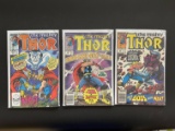 3 Issues The Mighty Thor Comic #397 #400 & #413 Marvel Comics
