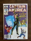 Captain America Comic #342 Marvel KEY 1st Full Appearance of Coachwhip