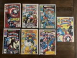 7 Issues Comprising of the MAN AND WOLF SAGA in Captain America Issues #402-#408 FULL STORY