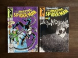 2 Issues The Amazing Spider-Man Comics #295 & #297 Marvel Comics Copper Age Comics