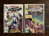 2 Issues The Amazing Spider-Man Comic #372 & #374 Marvel Comics Spider-Slayers Venom