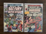 2 Issues What If Comic #8 & #14 Marvel Comics Bronze Age Comics
