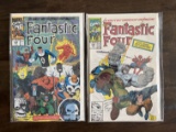 2 Issues Fantastic Four Comic #348 & #349 Marvel Comics Copper Age Comics